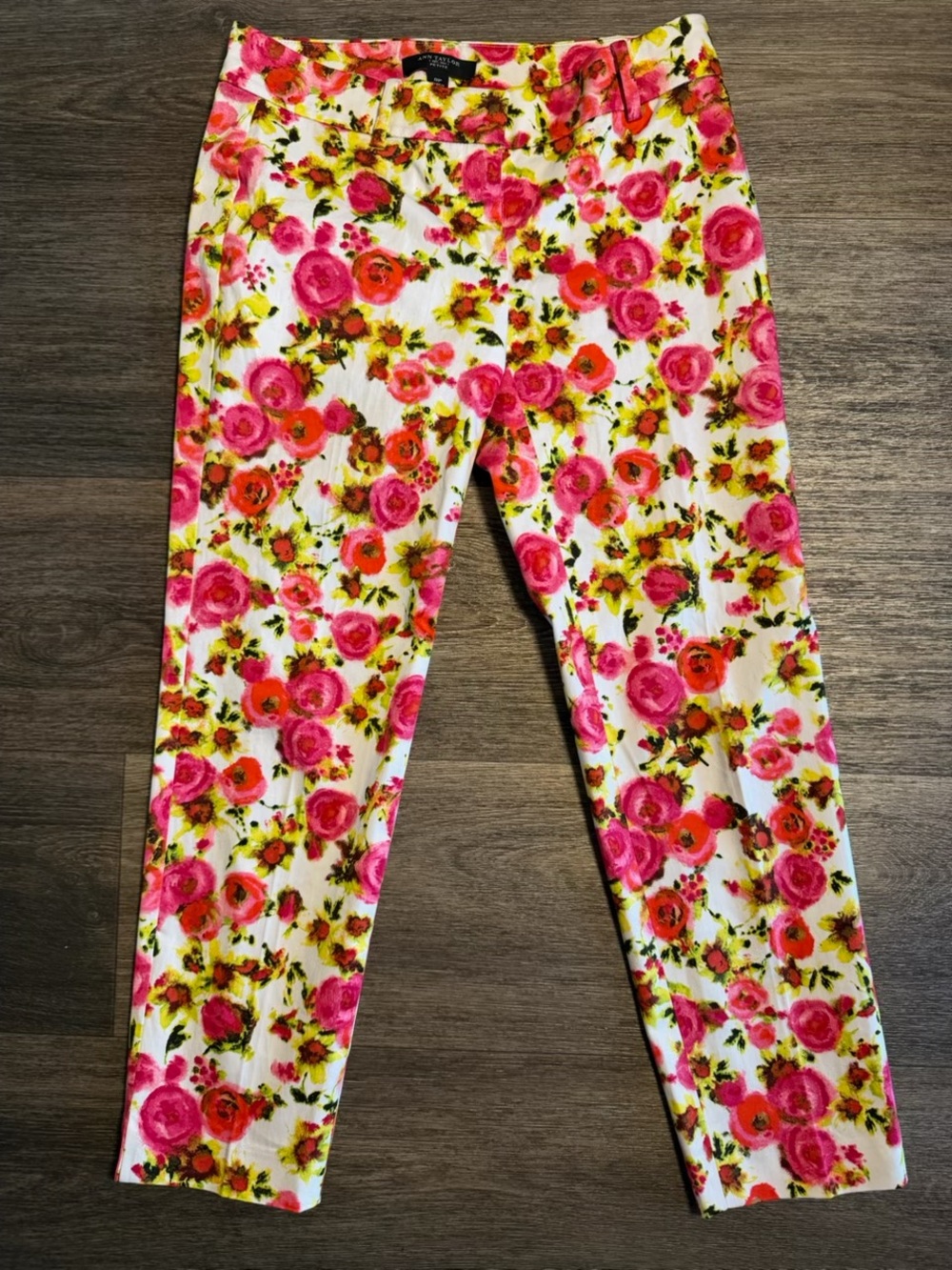 Ann Taylor Floral Print Pants